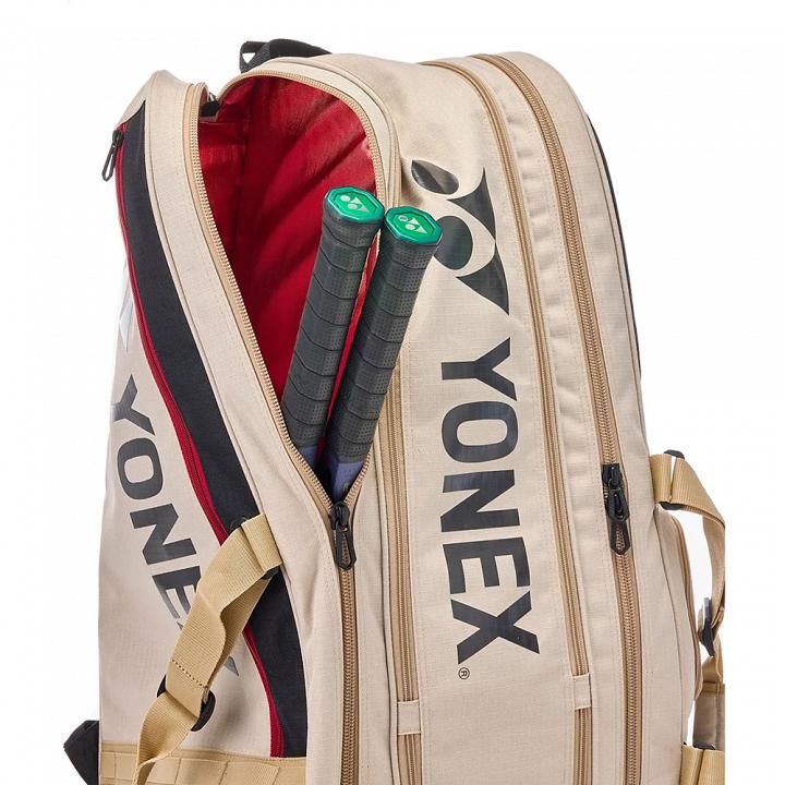 Yonex 72629 Gearlogic Racketbag 9R Beige